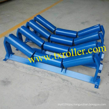 Conveyor roller frame Troughed Roller Frame Carbon Steel Conveyor Roller Frame